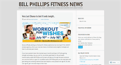 Desktop Screenshot of billphillipsnews.com